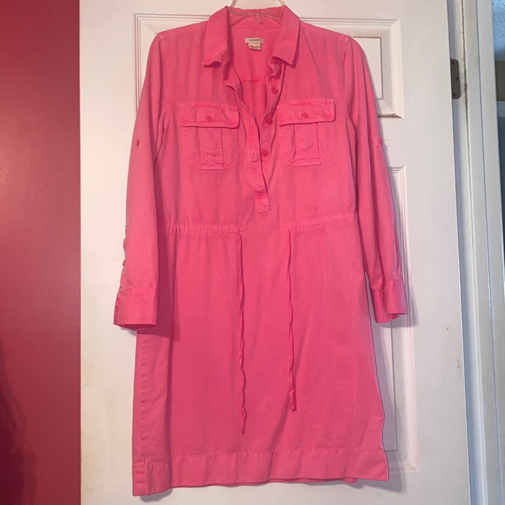 J. Crew Pink Dress